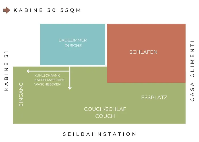 Kabine 30 Innenstadt, Eg, Wlan Inkl. Haustiere Willkommen